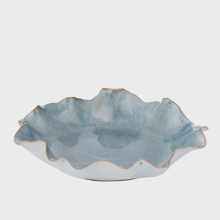 Costera Ceramic Bowl 28x6cm Steel Blue