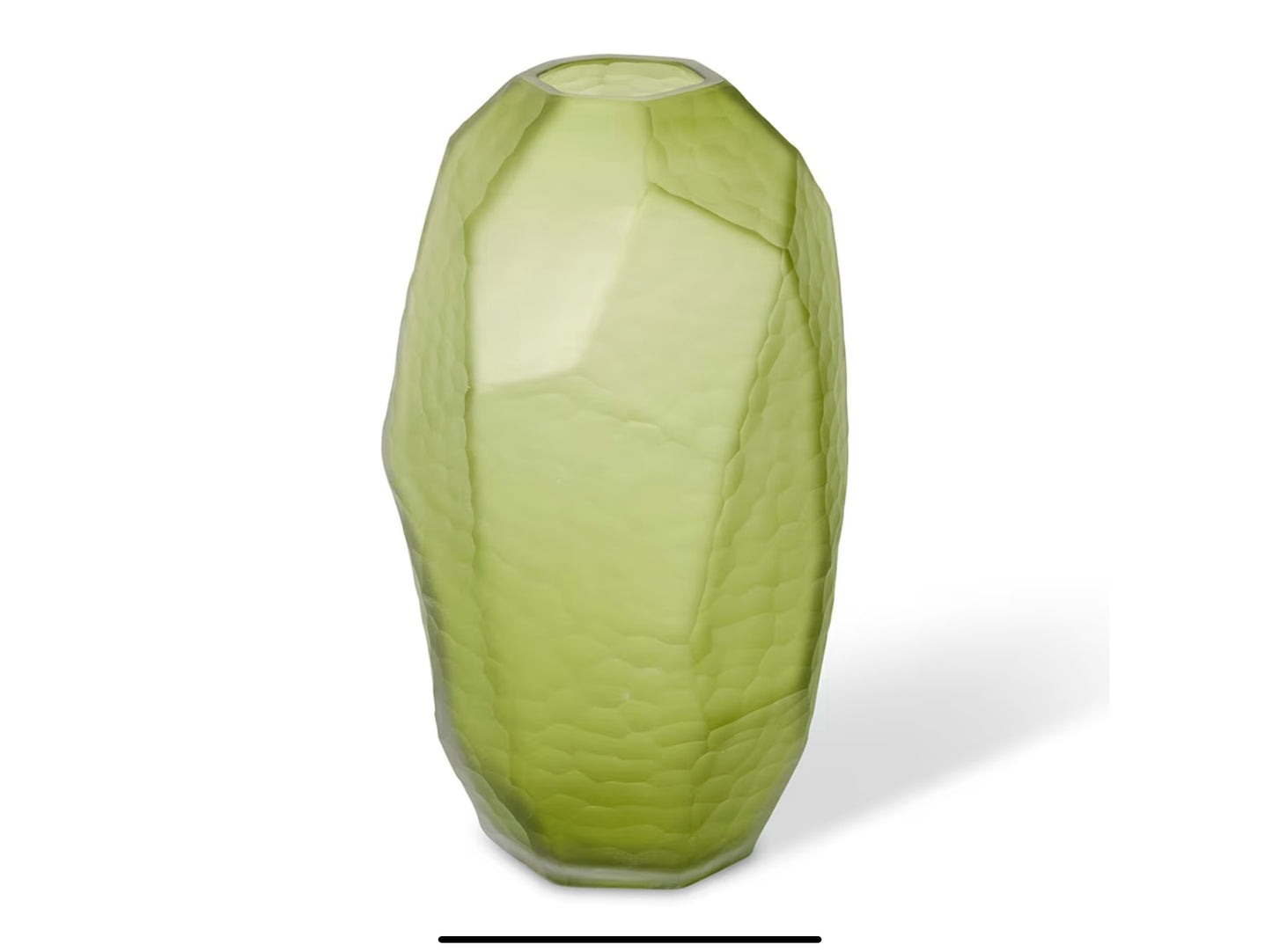 Rufus Vase Dark Green 17 x 17 x 27cm