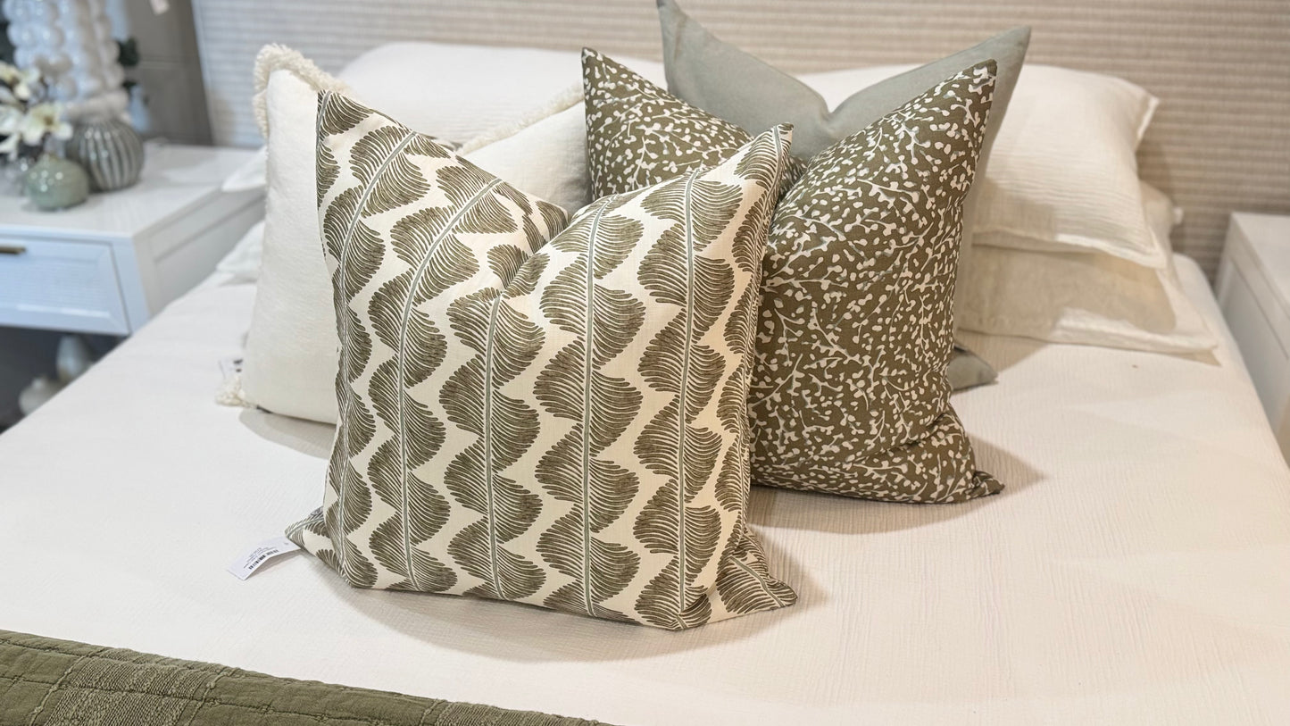 Custom Romo Aubin Caper 55x55cm Cushion