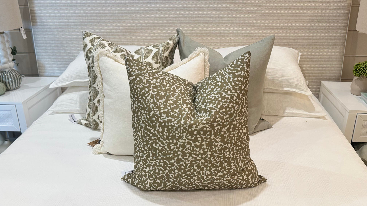 Custom Eleni Caper 55x55cm Cushion