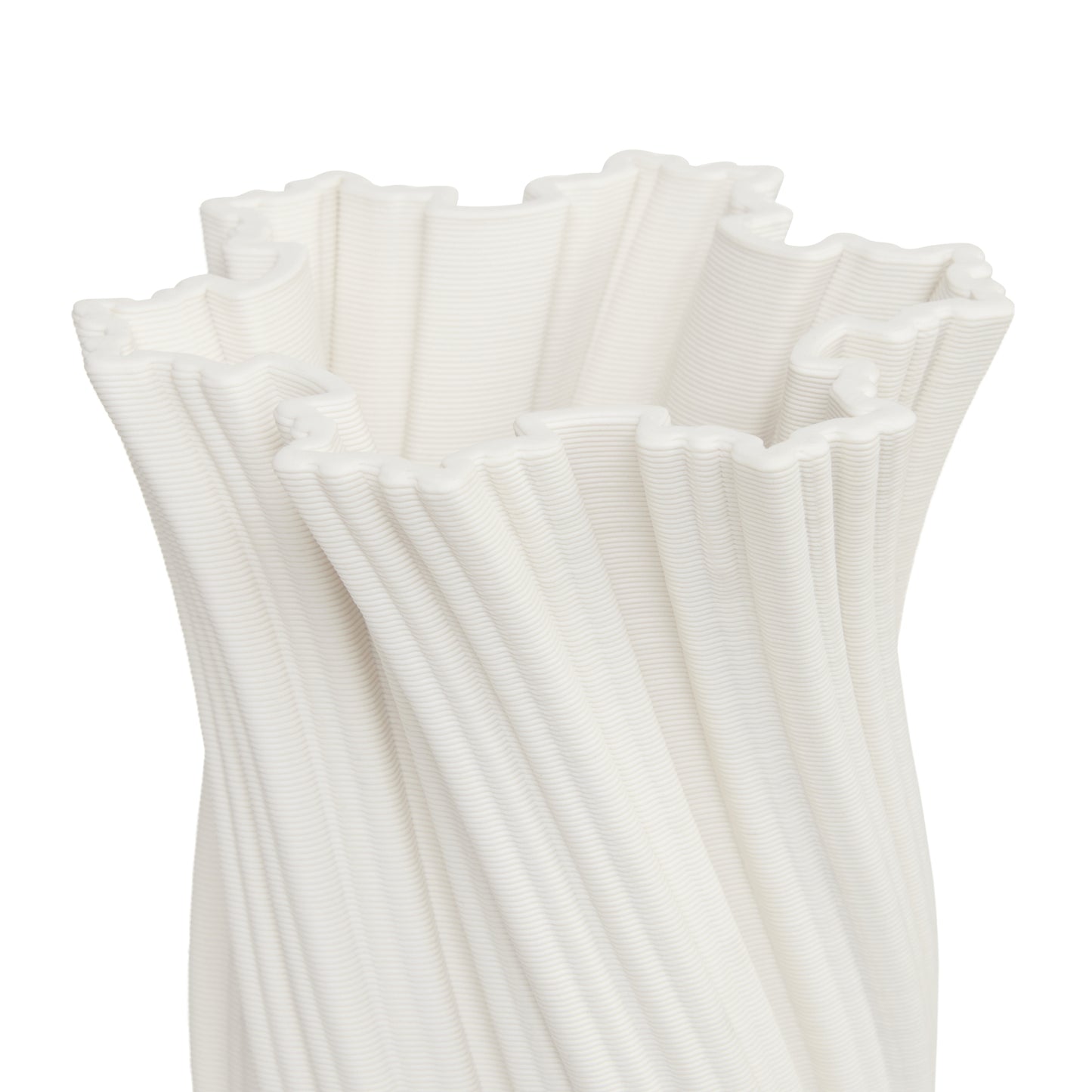Ivy White Vase 24cm