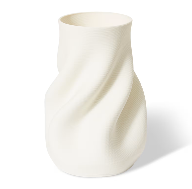 Hawla Vase White 24x19cm
