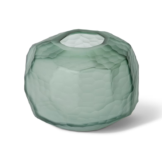 Rufus Round Vase Sage 21x15cm