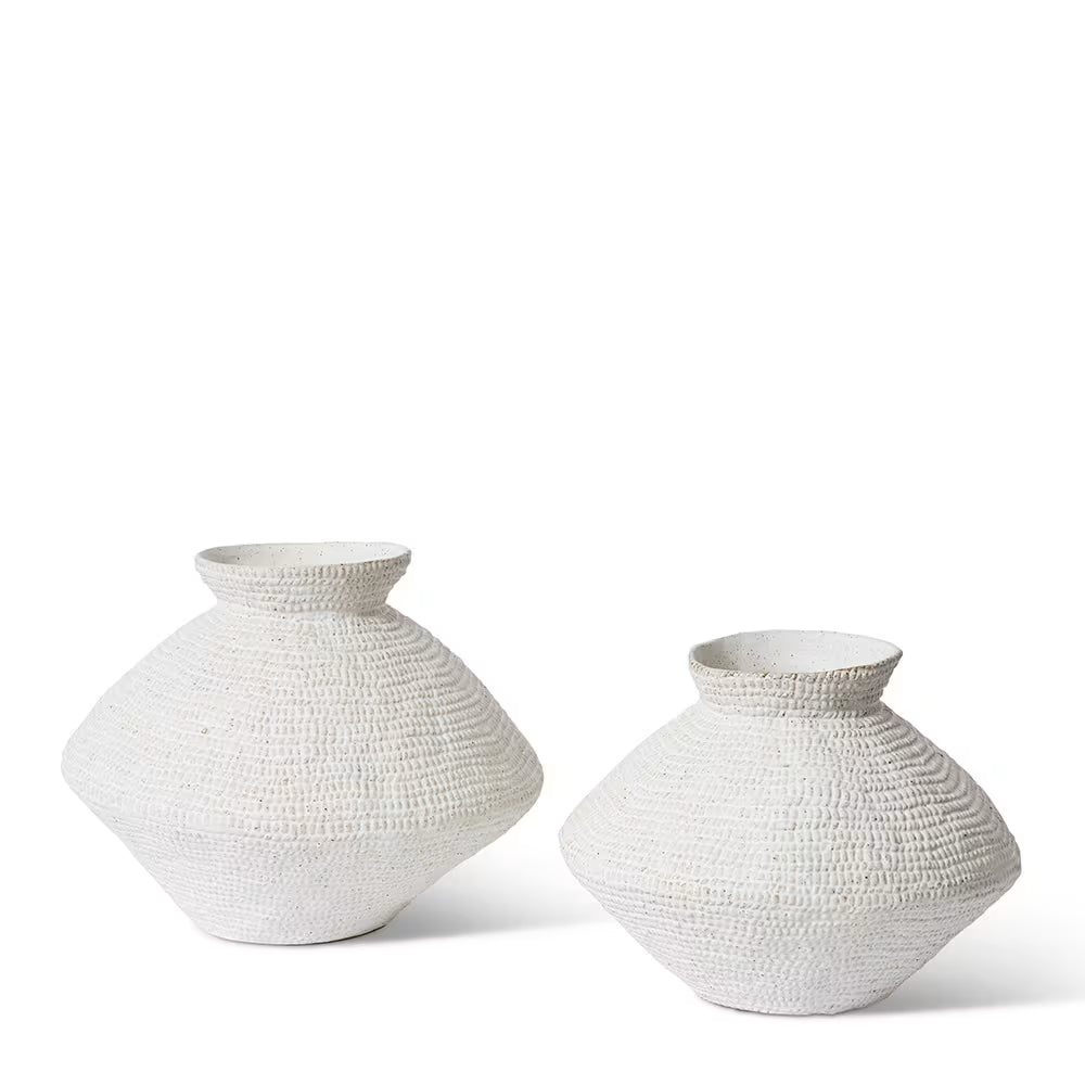 Aurora Vase White - 31x31x23