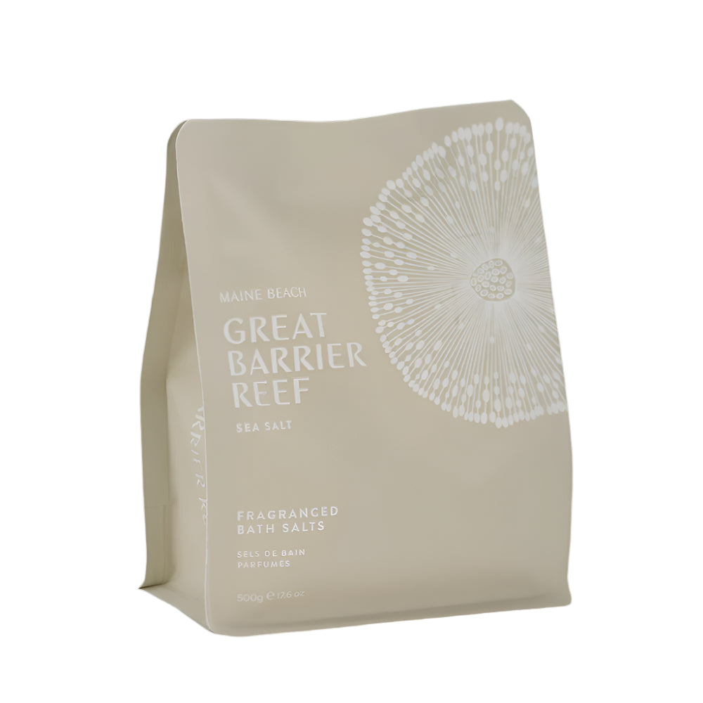 Great Barrier Reef Sea Salt - Bath Salts Pouch 500g