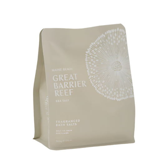 Great Barrier Reef Sea Salt - Bath Salts Pouch 500g