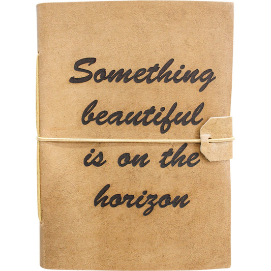 Leather Note Book, Something Beautiful