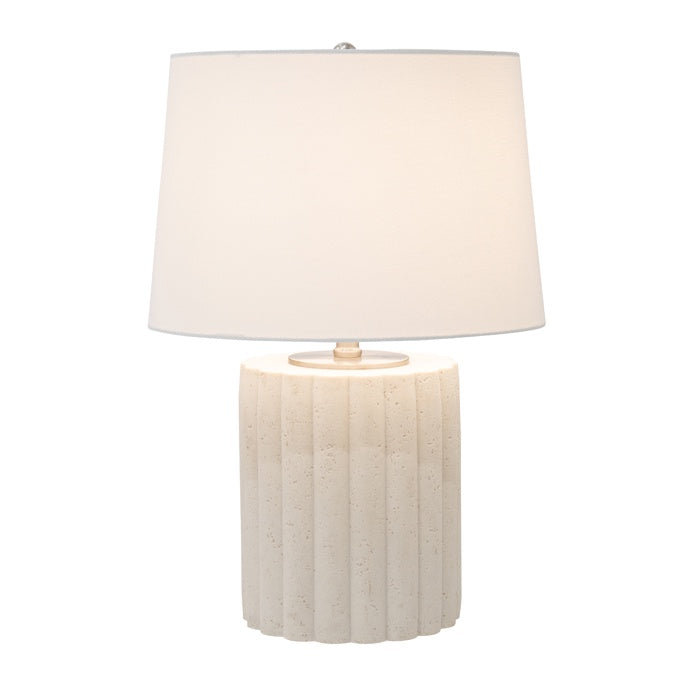 Coast Resin Travertine Lamp