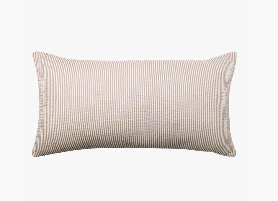Marseille Cafe Cotton Lumbar Cushion 40x80