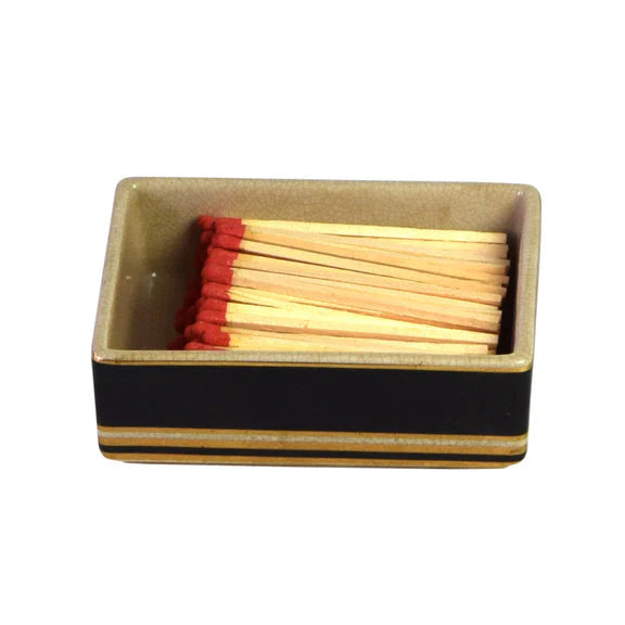 Boite D'allumettes Ceramic Box with Matches