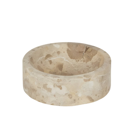 Solange Marble Bowl Mocha Small