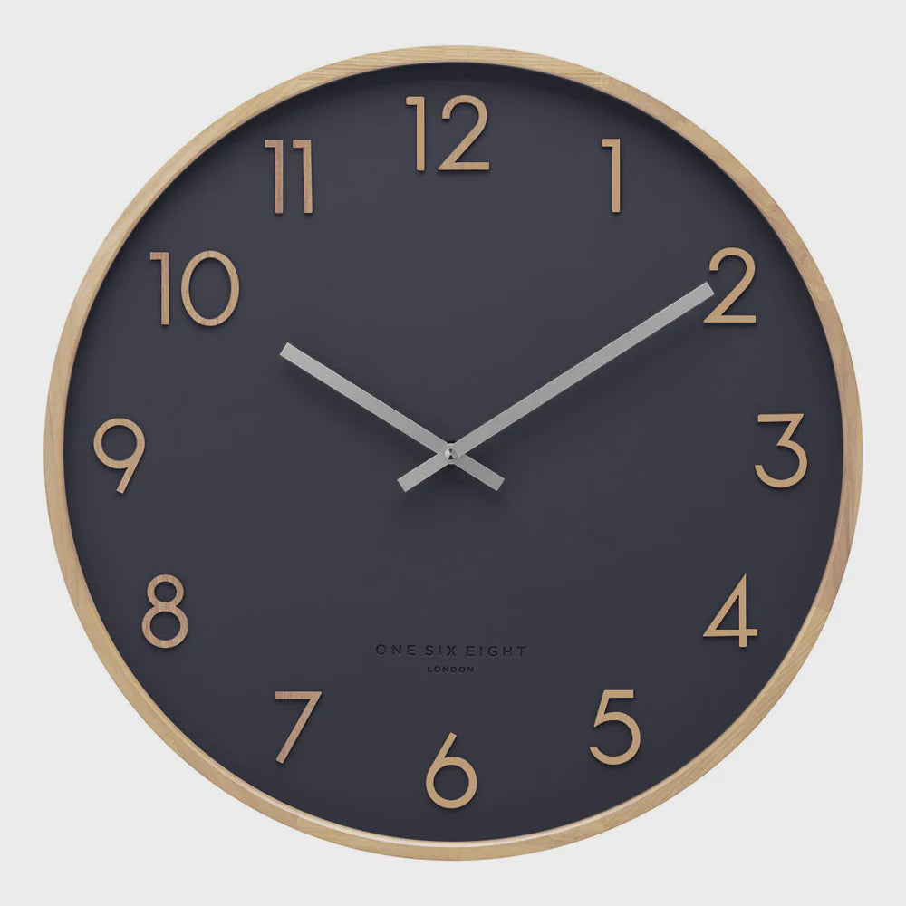 Scarlett Wall Clock 35cm Petrol