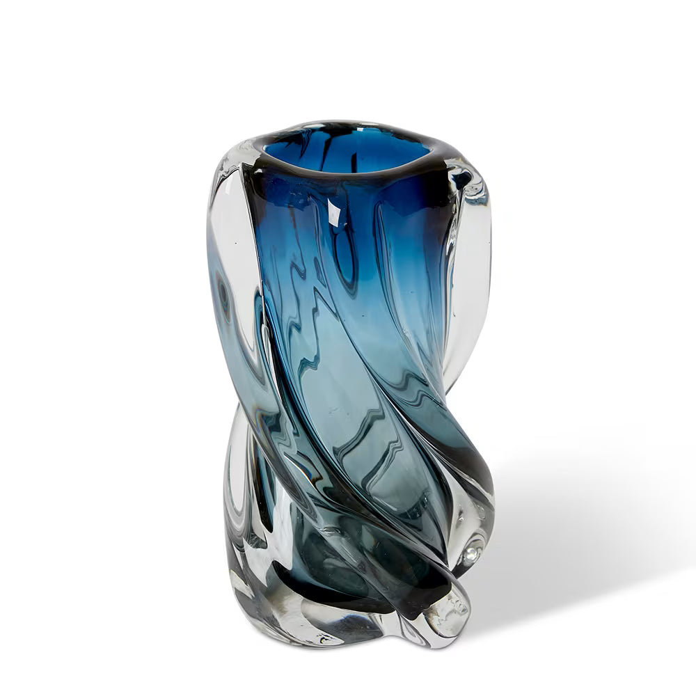 Sharik Vase Blue 11x11x20cm