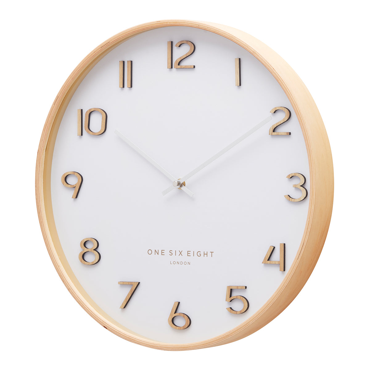 Wallace Silent Wall Clock 53cm White