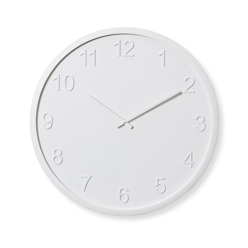 Lennox Wall Clock White 60cm