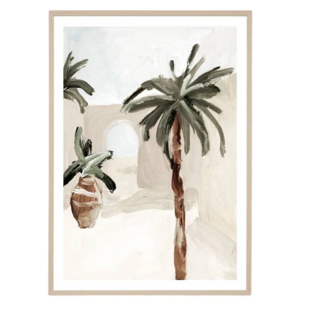Villa Study Natural 1 87 x 122cm