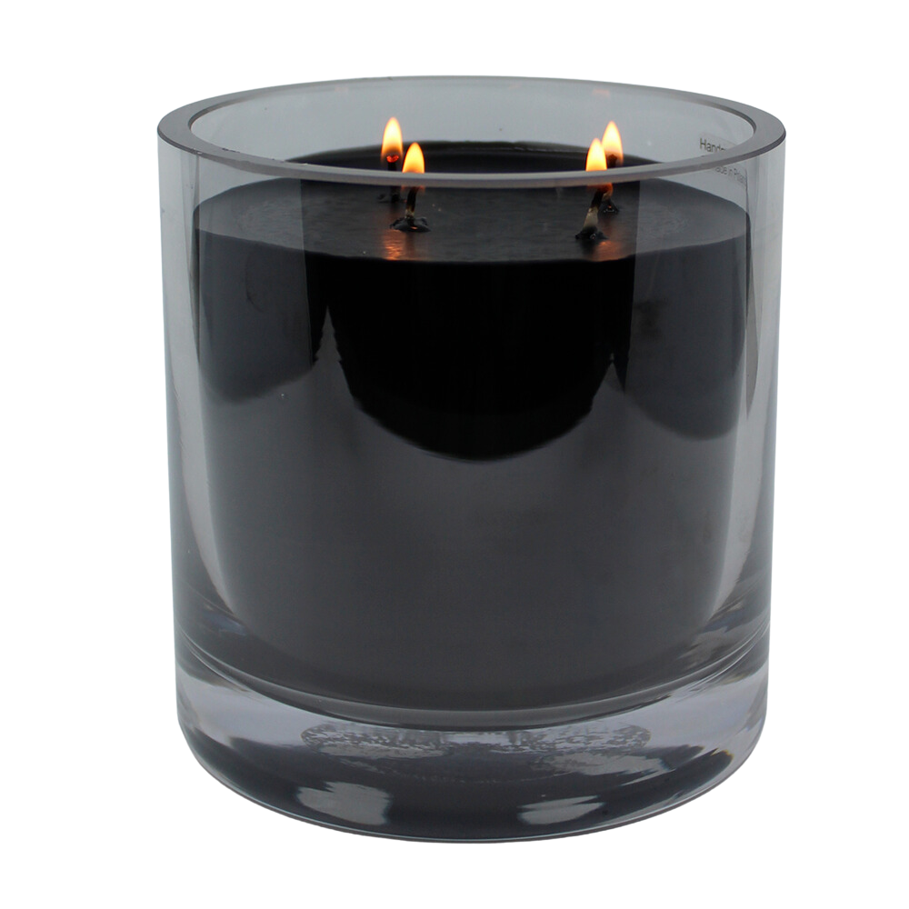 Francalia Lustre Black Candle 13cm - Oud