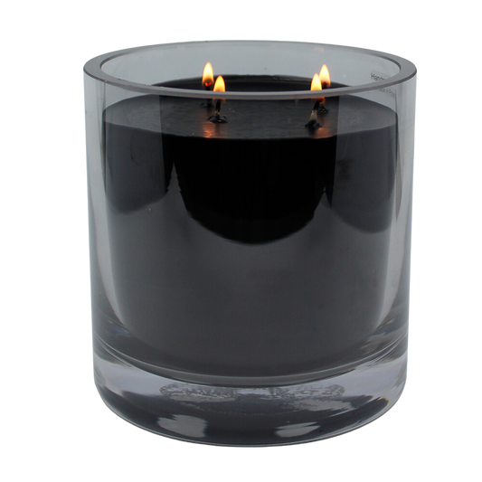 Francalia Lustre Black Candle 13cm - Oud