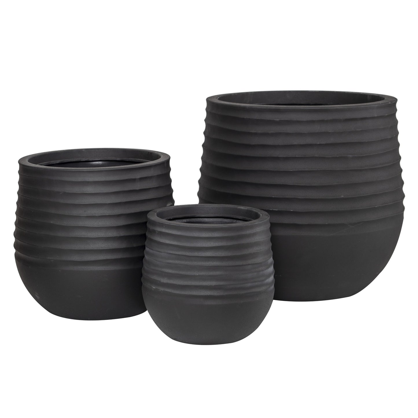Ryker Stonelite Planter Black Medium