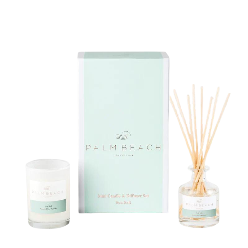 Palm Beach Mini Candle & Diffuser Pack Sea Salt