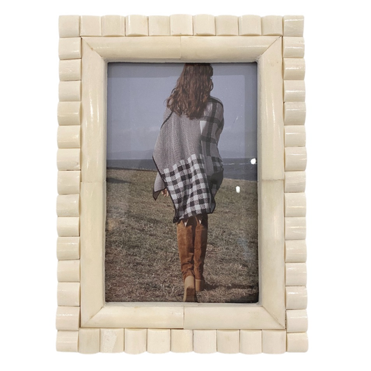 Sienna Bone Inlay Photo Frame 4x6
