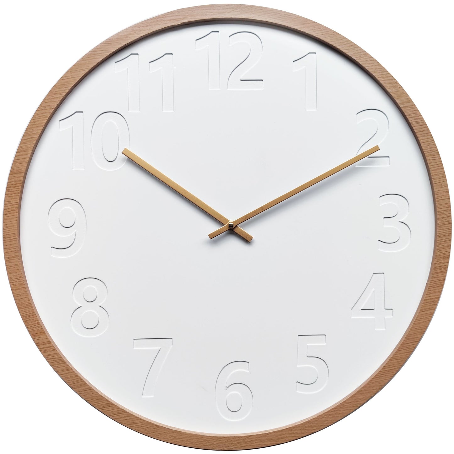 John Wall Clock White 61cm