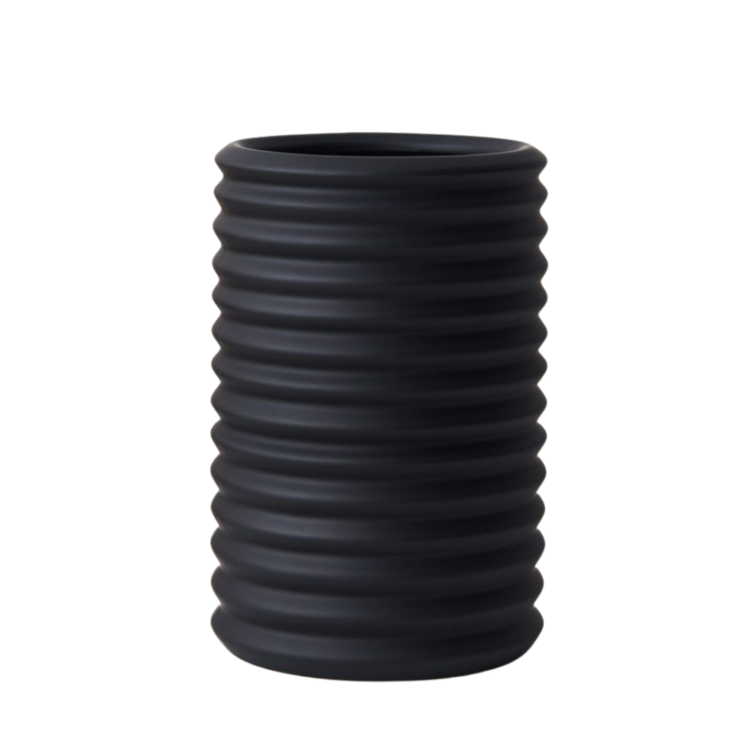Olena Vase Black