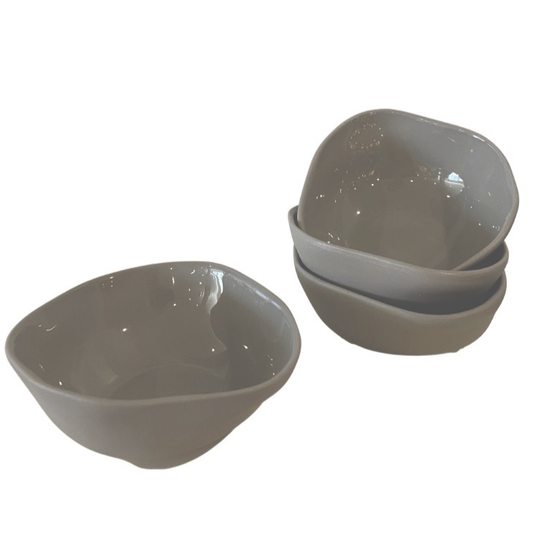 Flax Pinch Pot Grey