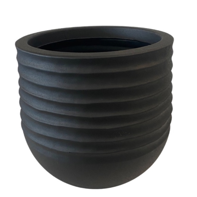 Ryker Stonelite Planter Black Medium
