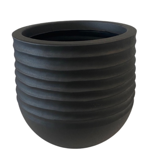 Ryker Stonelite Planter Black Medium