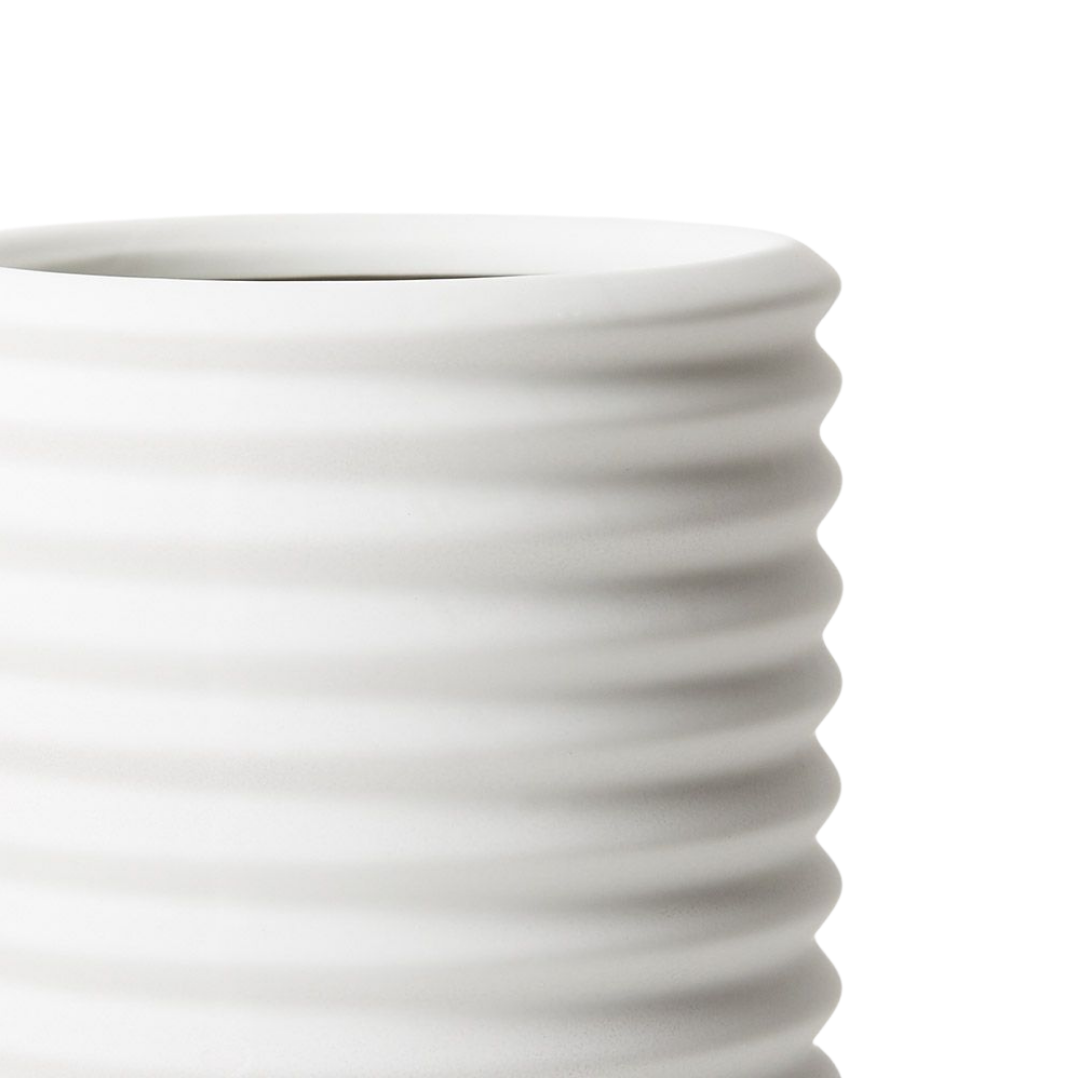 Olena Vase White
