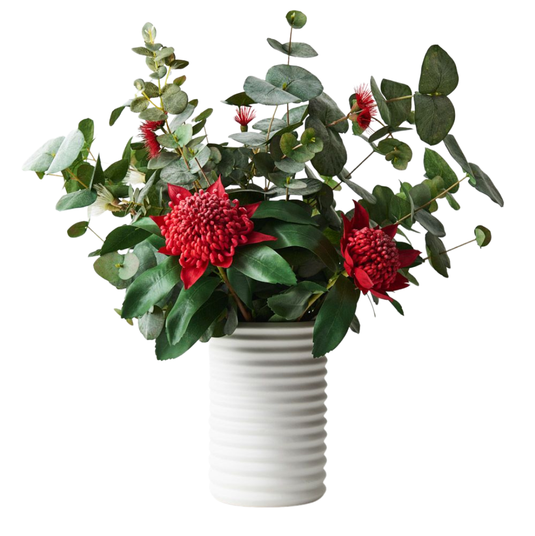 Olena Vase White
