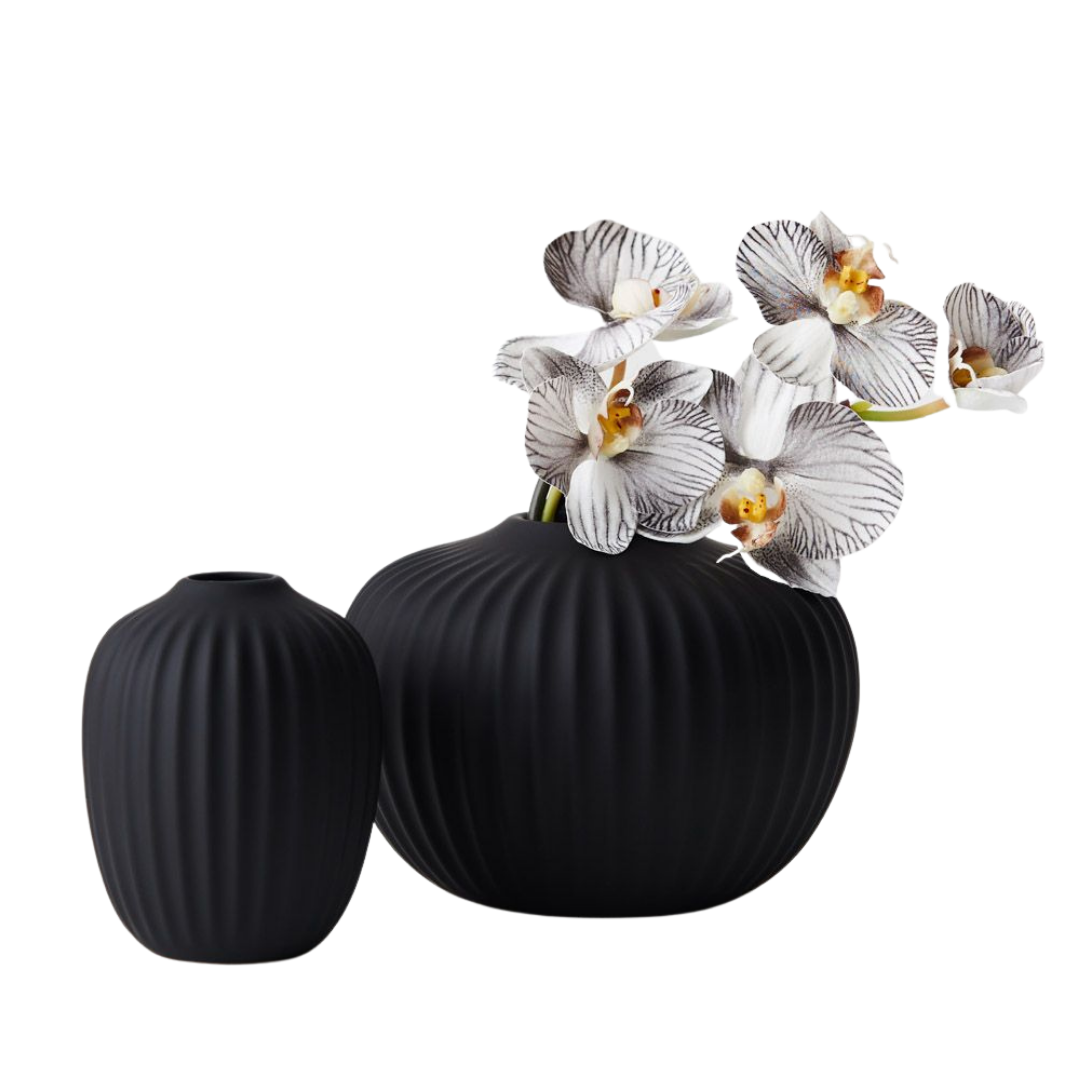 Taza Mini Vase Black