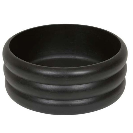 Ridge Acacia Bowl Black