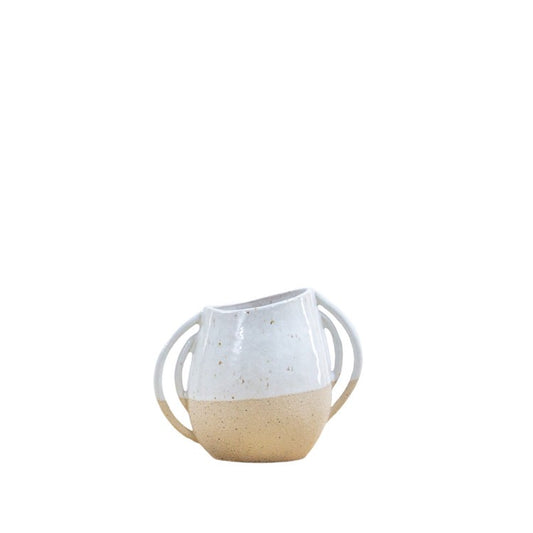 Emani Pot White