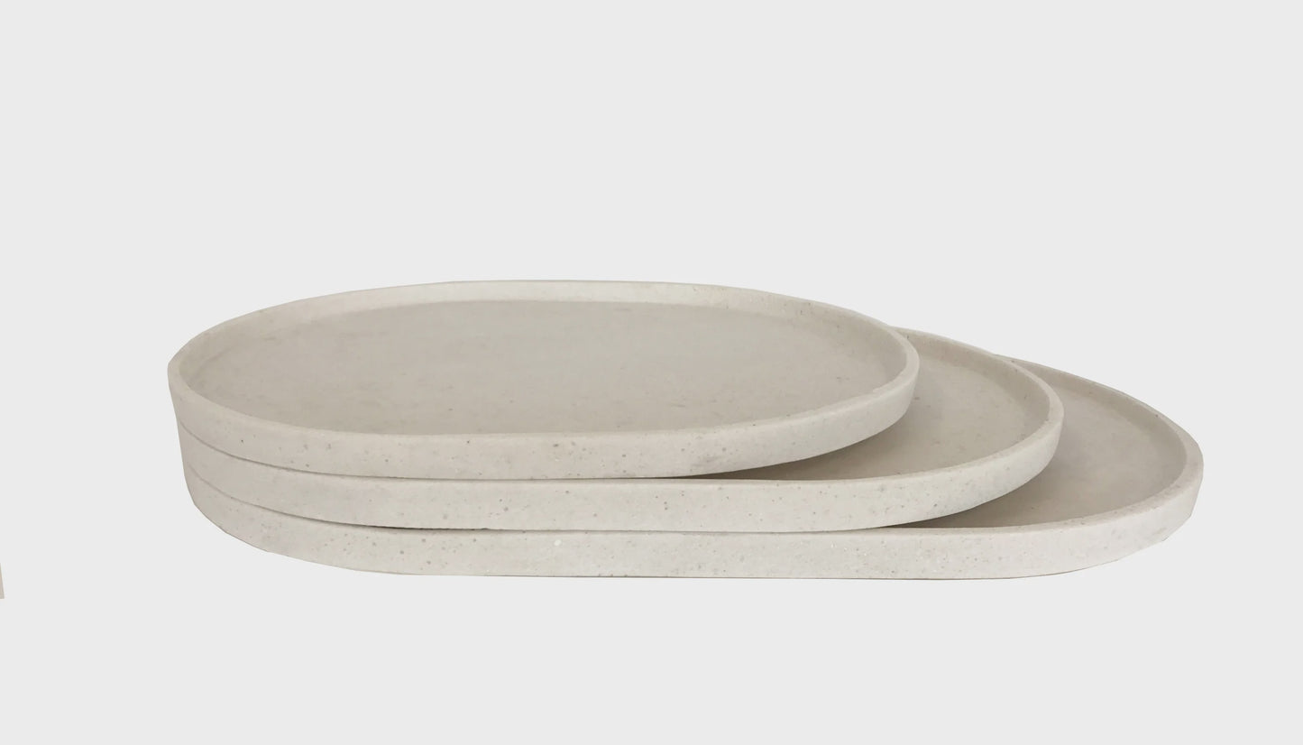 Esher Oval Platter Small 34 x 28 x 1.5 cm