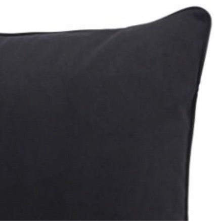Zoe Cushion Ebony