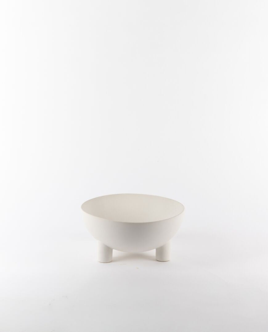 Isumi Serving Bowl White Small