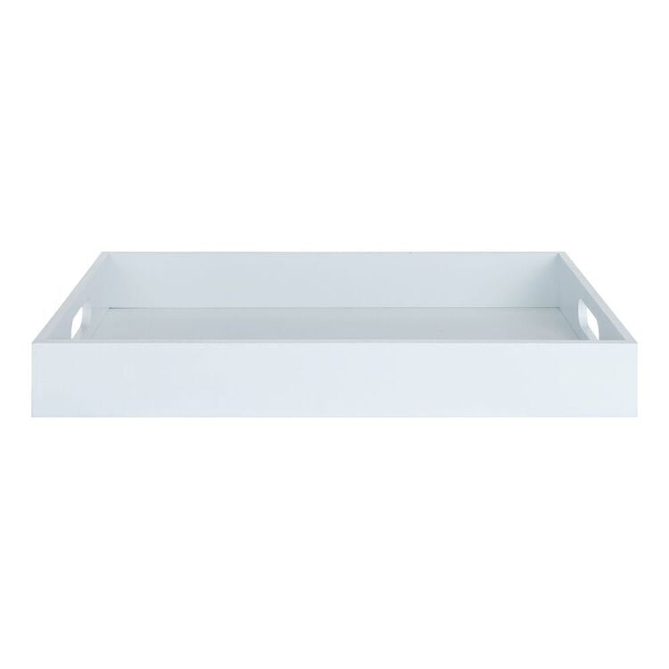 Rectangle Tray White Large