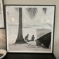 Long Island Afternoon BLACK FRAME 114x114cm PICK UP ONLY