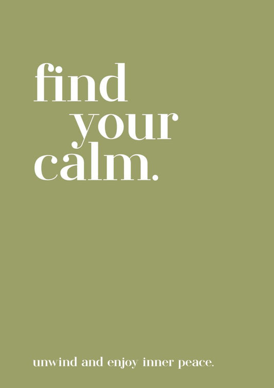 Find Your Calm: Unwind and Enjoy Inner Peace
