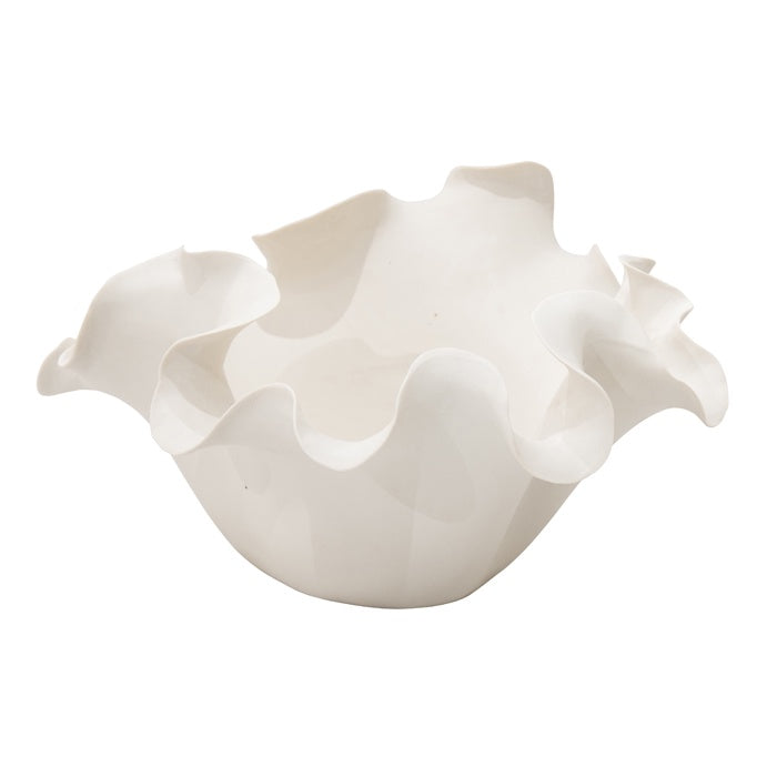 URSULA BISQUE CERAMIC ROUND BOWL
