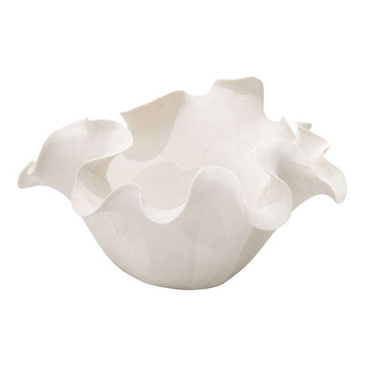 URSULA BISQUE CERAMIC ROUND BOWL