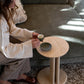 Roquette Side Table, light Travertine