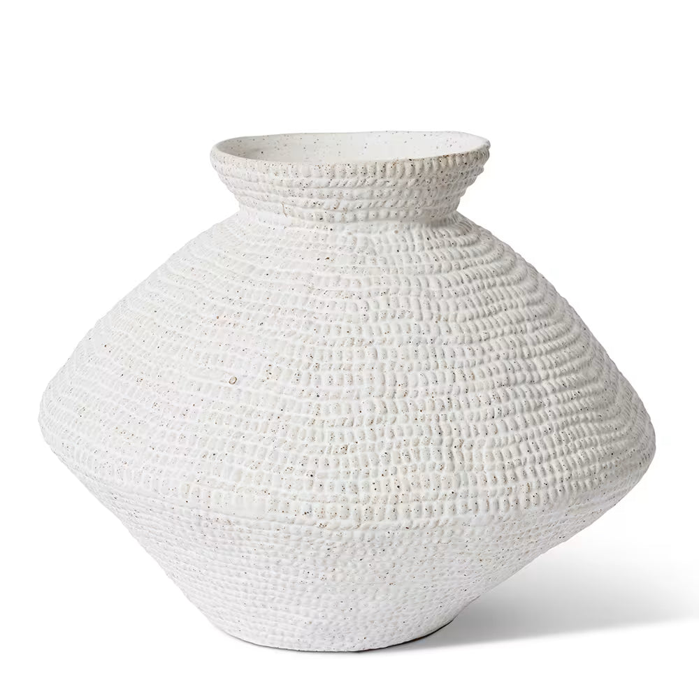 Aurora Vase White - 35 x 35 x 28cm