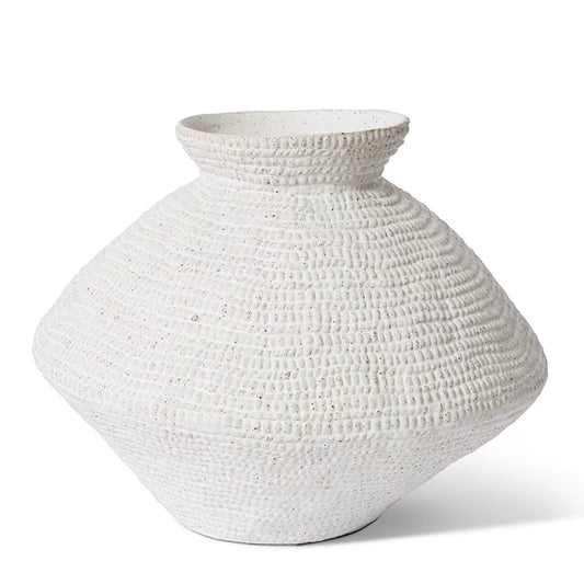 Aurora Vase White - 35 x 35 x 28cm