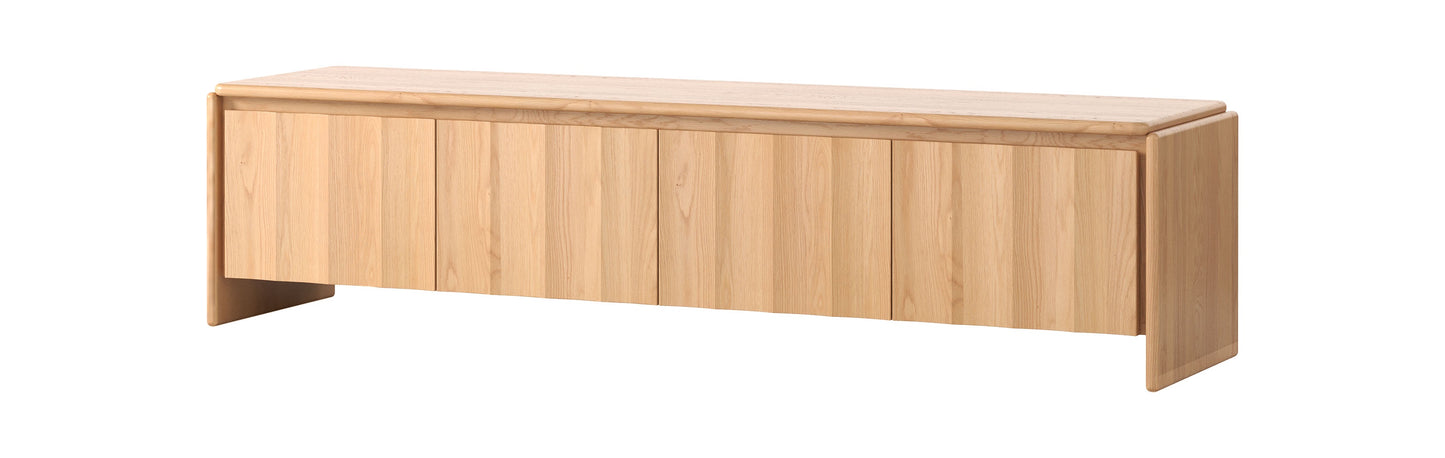 Bond TV Unit, 1.8m American Oak