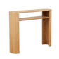 Classique Oval Shelf Console - Natural Ash 1000x260x800