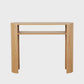 Classique Oval Shelf Console - Natural Ash 1000x260x800
