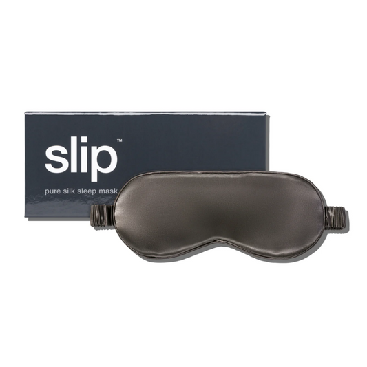 Slip Pure Silk Eye Mask Charcoal